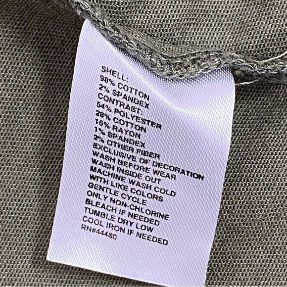 Wonderly Curvy Embroidered Back Twill Army Jacket Green 12W - Picture 13 of 16